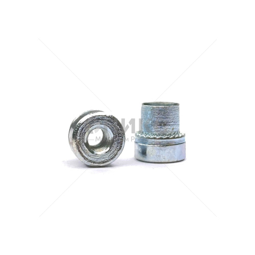 Гайка развальцовочная круглая (мини), RMHB, оцинкованная, под лист 0.8 мм., М4x22 - Оникс
