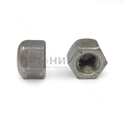 DIN 917 Гайка колпачковая низкая, сталь без покрытия 6.0 М14x1,5 - Оникс