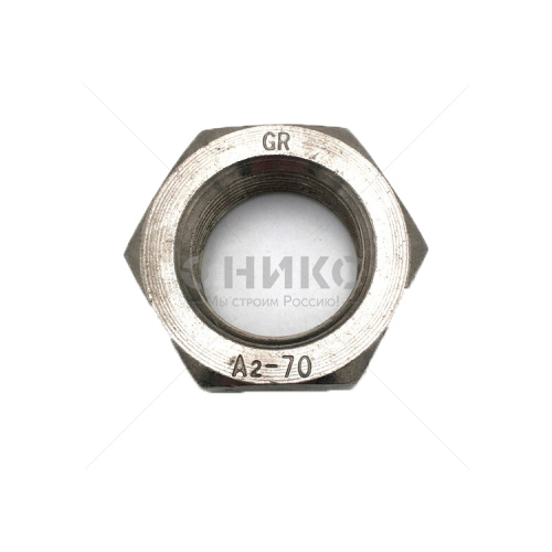 ISO 4032 Гайка шестигранная нержавеющая сталь А2 М8 - Оникс