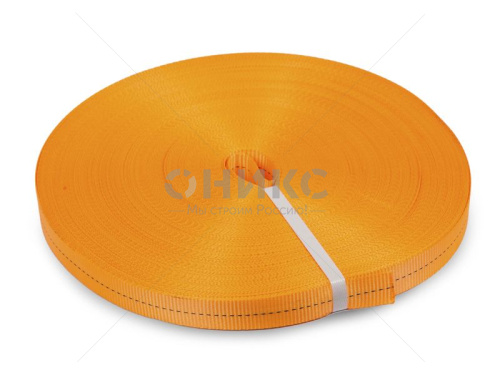 Лента текстильная для ремней TOR 75 мм 10500 кг (оранжевый) (A) - Оникс