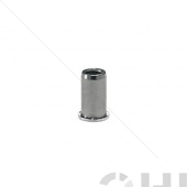 Заклепка гайка гладкая цилиндрический фланец удлиненная сталь М10 - Оникс