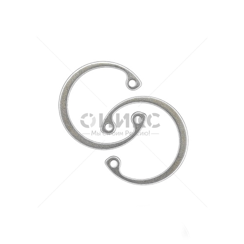 DIN 472 Кольцо стопорное внутреннее, нержавеющее А2 Ø37 x 1,5 - Оникс