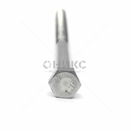DIN 571 Шуруп глухарь сантехнический нержавеющая сталь A4 8x75 - Оникс