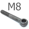 DIN 444 B Болт откидной с ушком сталь без покрытия 4.6 М8x110
