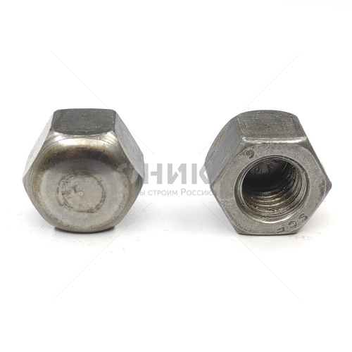DIN 917 Гайка колпачковая низкая, сталь без покрытия 6.0 М14x1,5 - Оникс