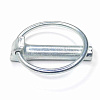 DIN 11023 шплинт штифт быстросъемный с кольцом оцинкованный Ø10x42