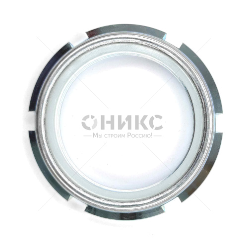 GUK15 Гайка круглая шлицевая оцинкованная сталь М75x2 - Оникс