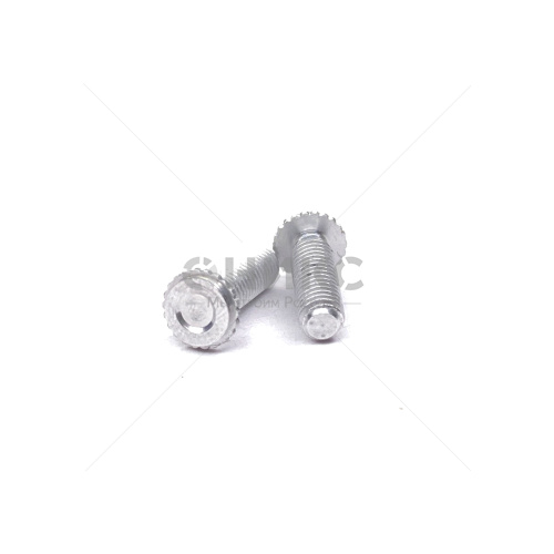 Шпилька запрессовочная с звездообразной головкой для глухих отверстий тип CHA, алюминиевая, М3x12 - Оникс