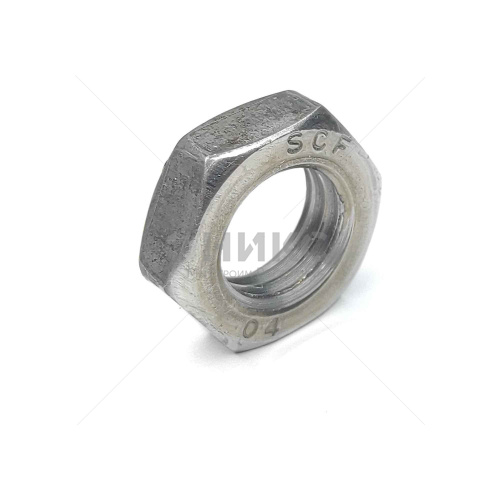 DIN 936 Гайка низкая шестигранная сталь без покрытия 17H М20 - Оникс
