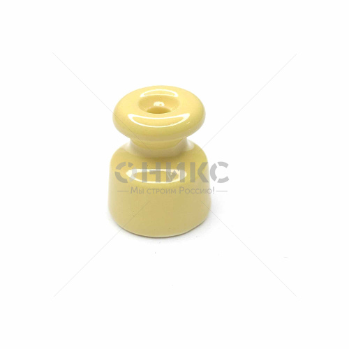 Изолятор керамический Interior Electric 24x20 песочное золото - Оникс