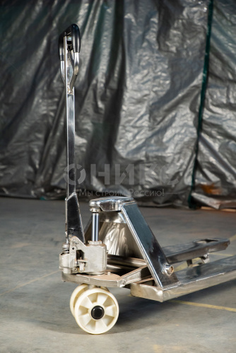 Тележка гидравлическая 2000 кг 2000 мм TOR BX 
нержавеющая сталь (нейлоновые колеса) - Оникс