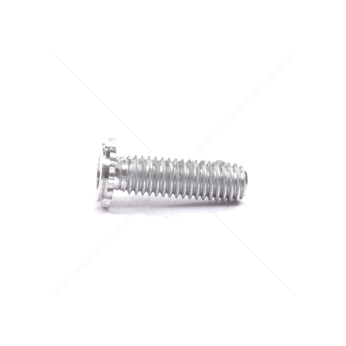 Шпилька запрессовочная с звездообразной головкой для глухих отверстий тип CHA, алюминиевая, М4x10 - Оникс