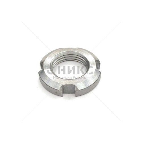 DIN 70852 Гайка круглая шлицевая, оцинкованная 17H, M10x1 - Оникс