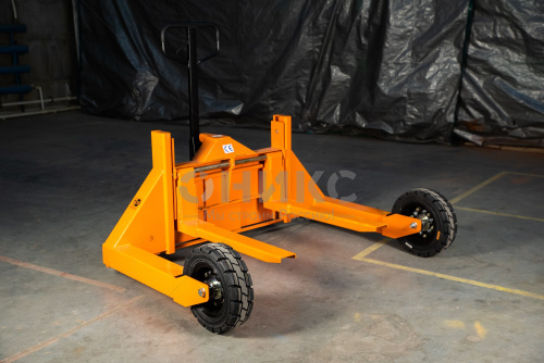 Тележка гидравлическая 1500 кг 800 мм XILIN HW для бездорожья (резиновые колеса) - Оникс