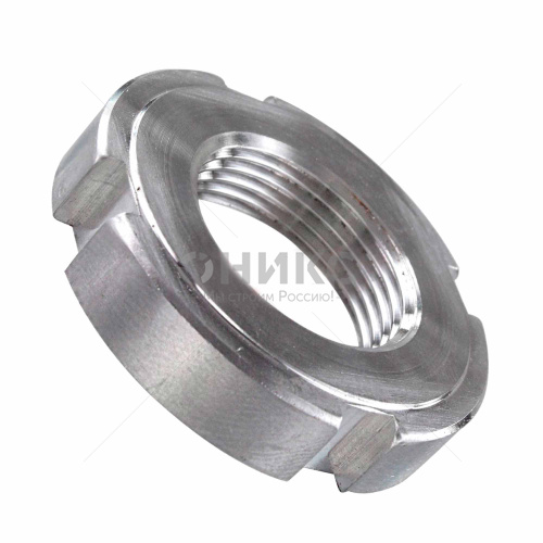 DIN 1804 Гайка круглая шлицевая, нержавеющая сталь А2, М45x1.5 - Оникс