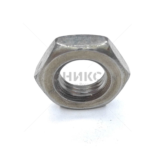 DIN 439 Гайка низкая шестигранная с фаской сталь без покрытия  М20x1.5 - Оникс