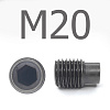 DIN 915 Винт установочный цилиндрическим концом оксидированный М20x20