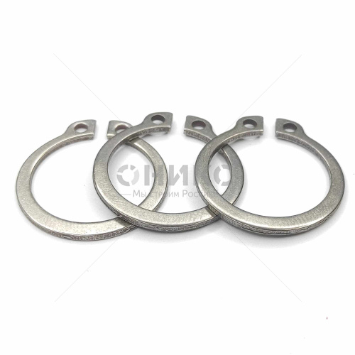 DIN 471 Кольцо стопорное наружное для вала, нержавеющая сталь А2 Ø26 x 1,2 - Оникс