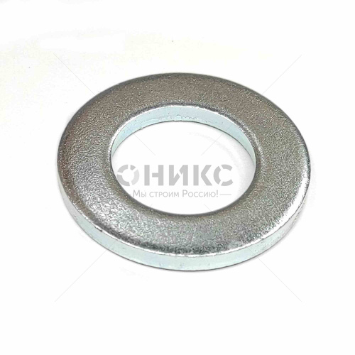 DIN 125 A Шайба плоская оцинкованная сталь М52 - Оникс