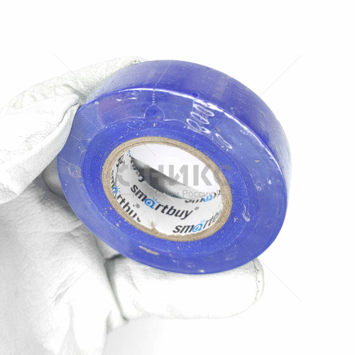 Изолента ПВХ Синяя 19 мм 20 м. односторонняя - Оникс