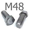 ГОСТ 7796-70 болт с шестигранной уменьшенной головкой сталь без покрытия 5.8 М48x75