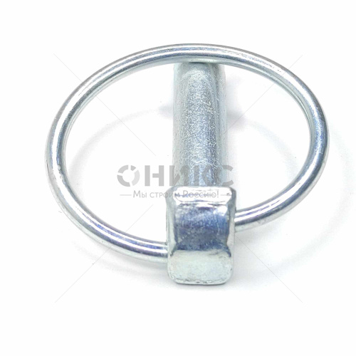 DIN 11023 шплинт штифт быстросъемный с кольцом оцинкованный Ø8x42 - Оникс