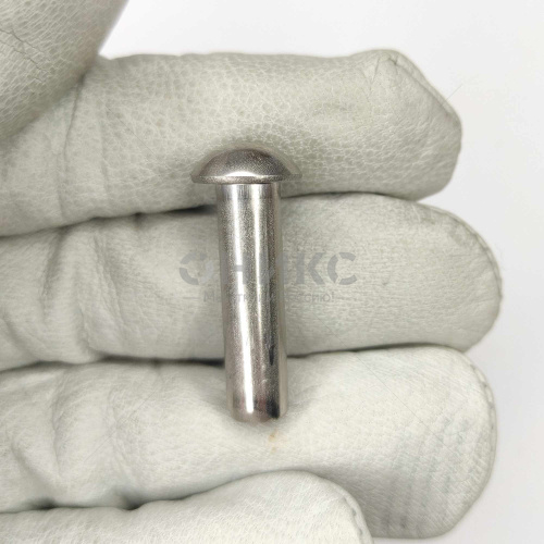 DIN 660 Заклепка забивная под молоток с полукруглой головкой нержавеющая сталь А2 6x50 - Оникс