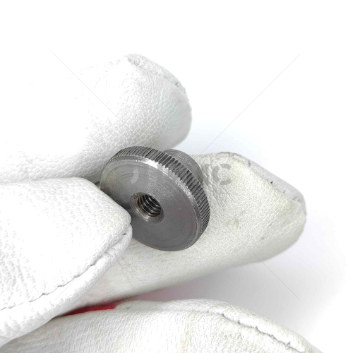 DIN 466 Гайка рифлёная с накатанной головкой стальная без покрытия М10 - Оникс
