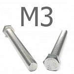 Отзыв на товар DIN 933 Болт шестигранный с полной резьбой нержавеющая сталь A2 М3x6