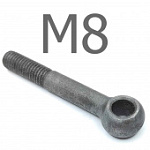 Отзыв на товар DIN 444 B Болт откидной с ушком сталь без покрытия 4.6 М8x120