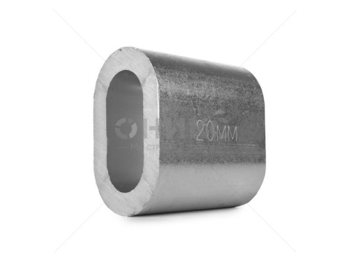 Втулка алюминиевая 20 мм TOR DIN 3093 - Оникс