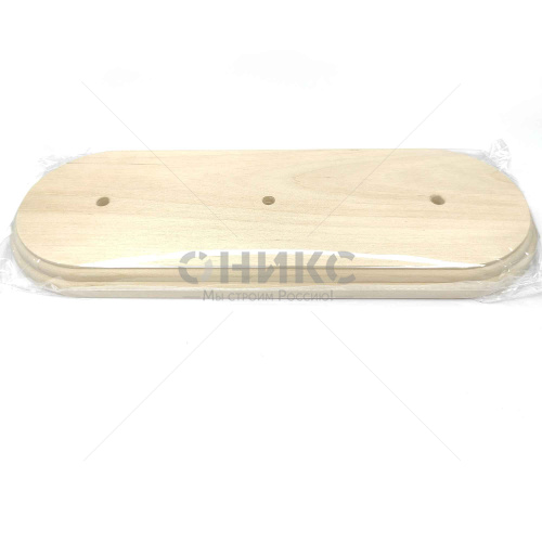 Подложка деревянная плоская тройная стандартная Без Отделки - Оникс