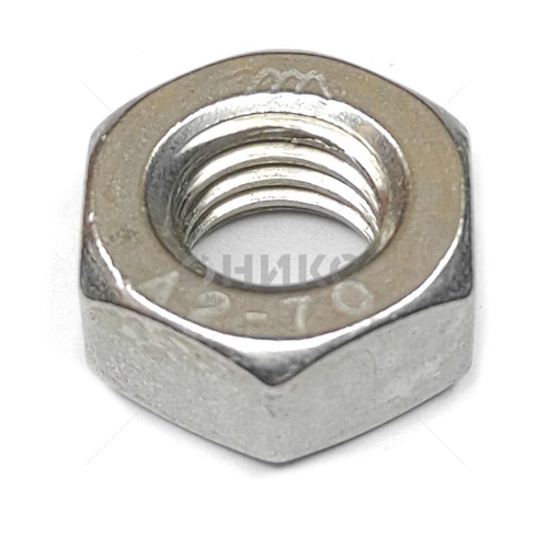 DIN 934 Гайка шестигранная нержавеющая сталь А2 М2.6 - Оникс