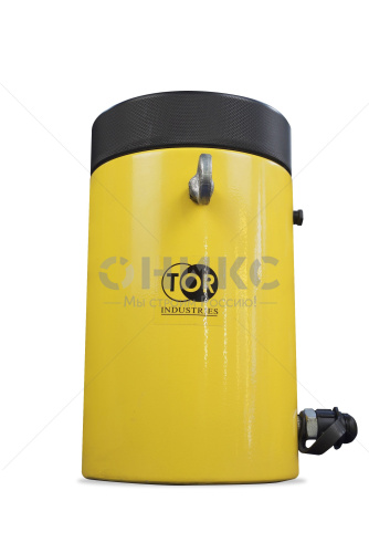 Домкрат гидравлический TOR HHYG-100150LS (ДГ100П150Г) 100 т с фиксирующей гайкой - Оникс