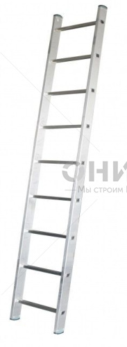 Лестница приставная алюминиевая 1*9 - Оникс