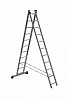 Лестница 2-секционная алюминиевая TOR SC2011 
2*11 универсальная